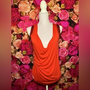 Bottega Veneta sleeveless cowl neck top